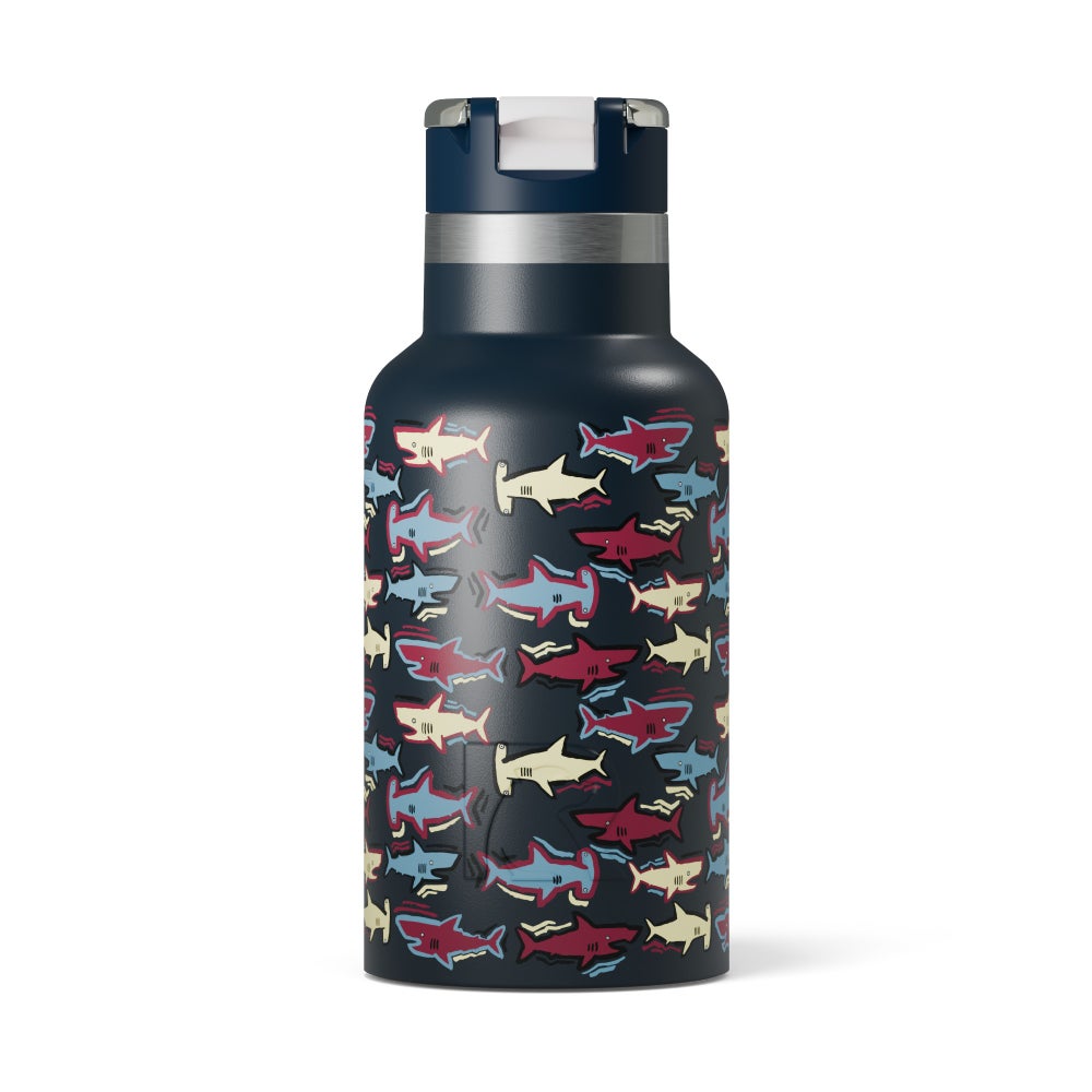 40oz Bottle, Black, Matte