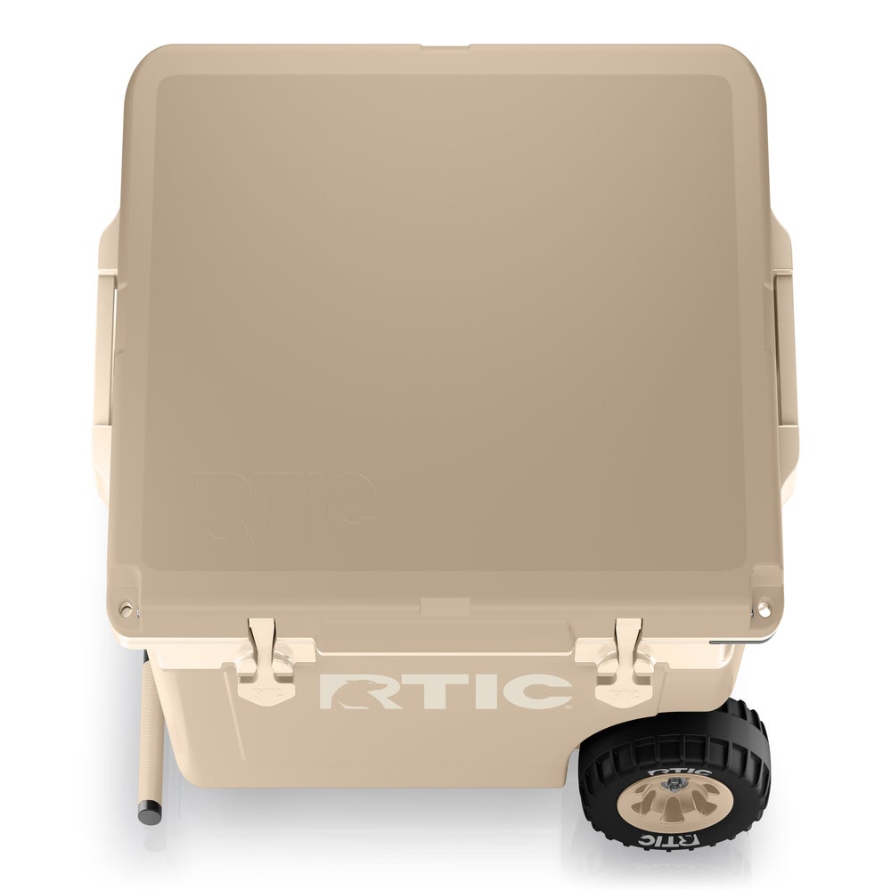 Rtic Ultra Light Cooler Rtic 65 White 52 QT Wheeled Cooler