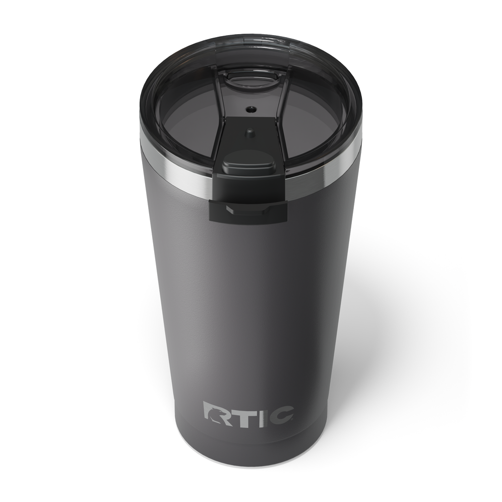 16oz Pint Tumbler, Black, Matte