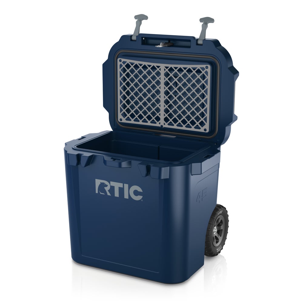 45 QT Ultra-Tough Wheeled Cooler 60 cans capacity RTIC