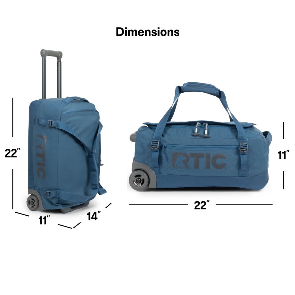 Road Trip Ready: Rolling Duffle Bag RTIC