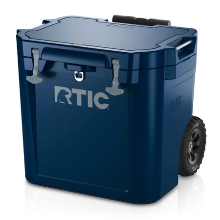 45 QT Ultra-Tough Wheeled Cooler 60 cans capacity RTIC
