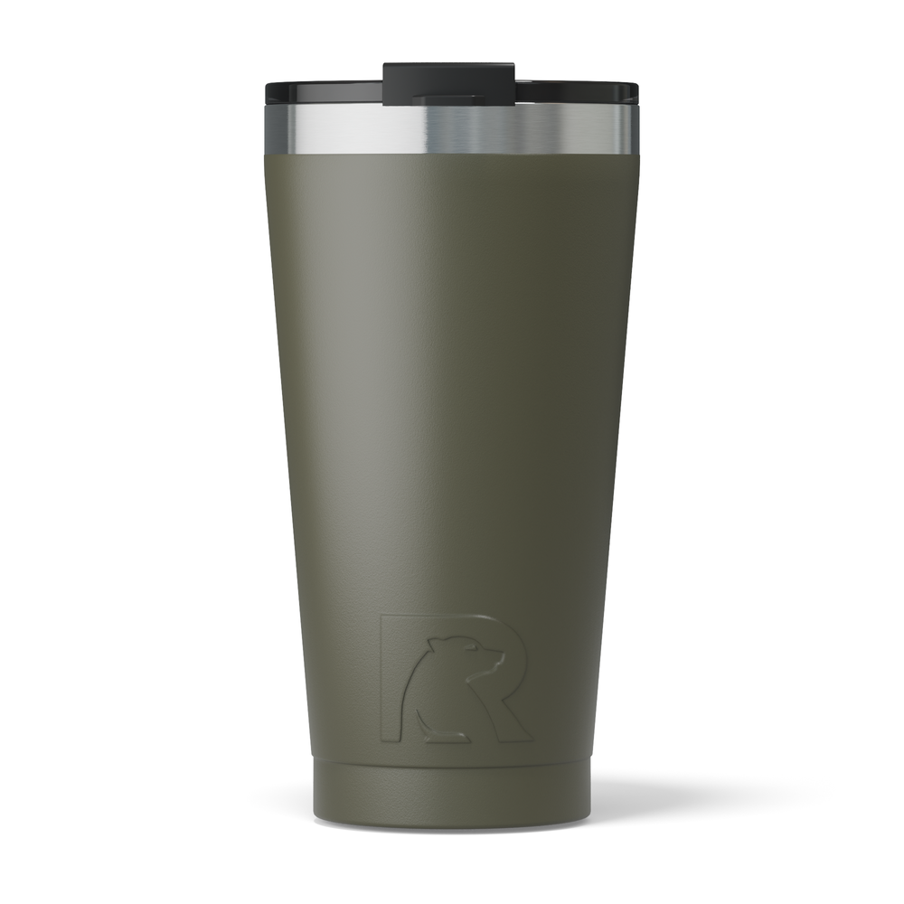 16oz Pint Tumbler, Black, Matte