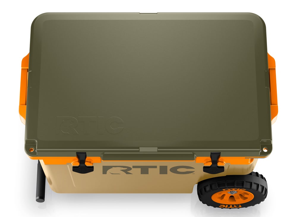 52 QT Wheeled Cooler: Lightweight All-Terrain RTIC