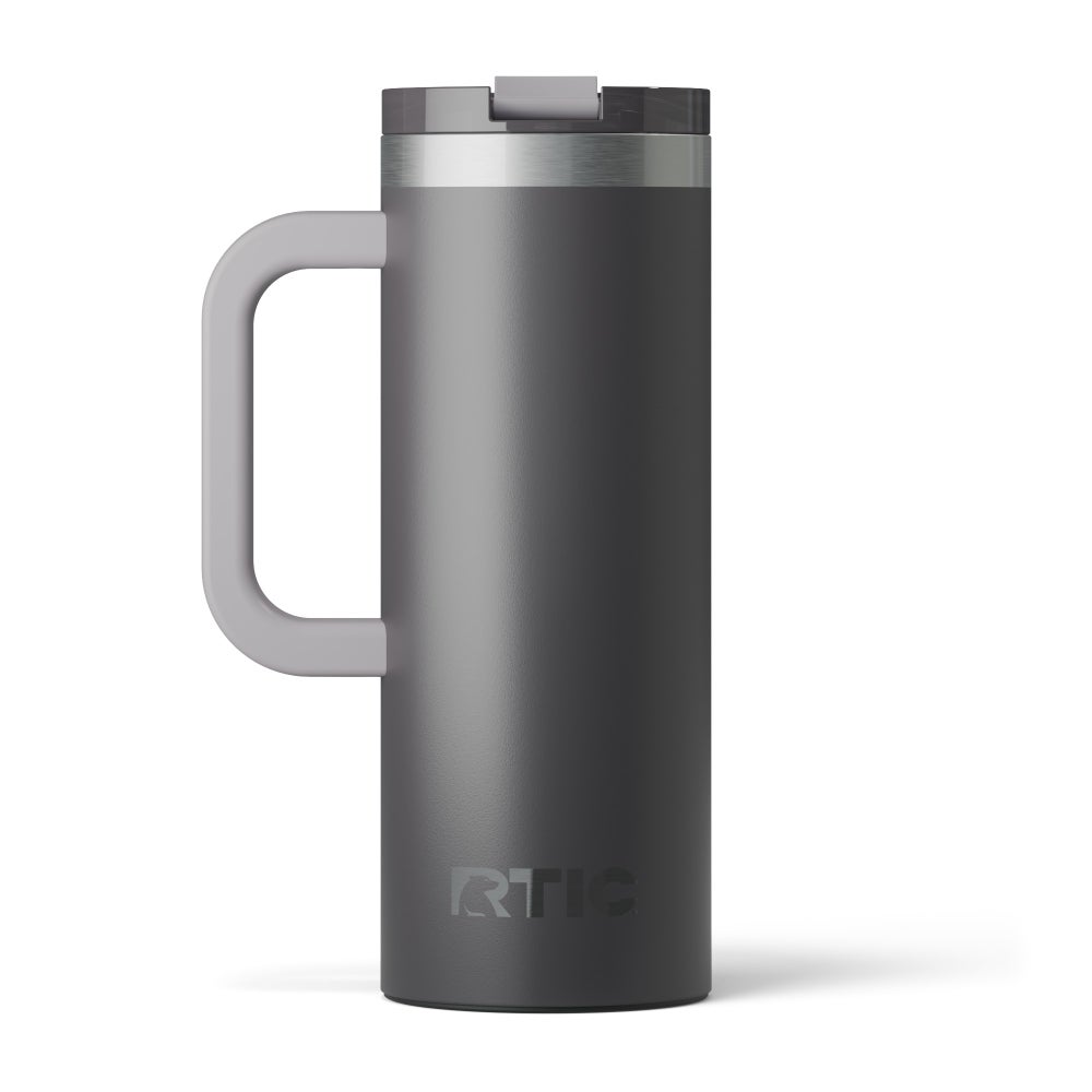 20oz Travel Mug, Black, Matte