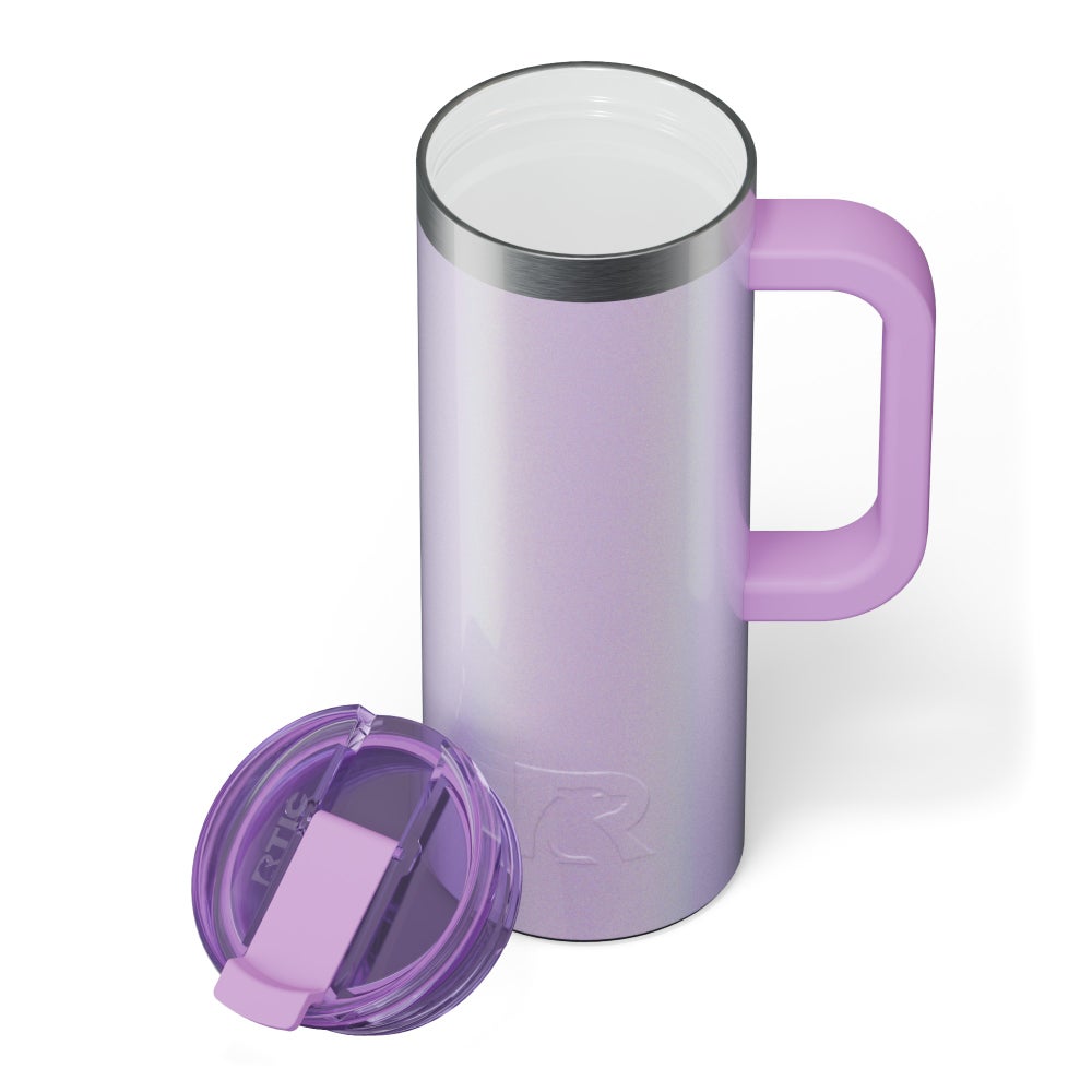 20oz Travel Mug, Black, Matte