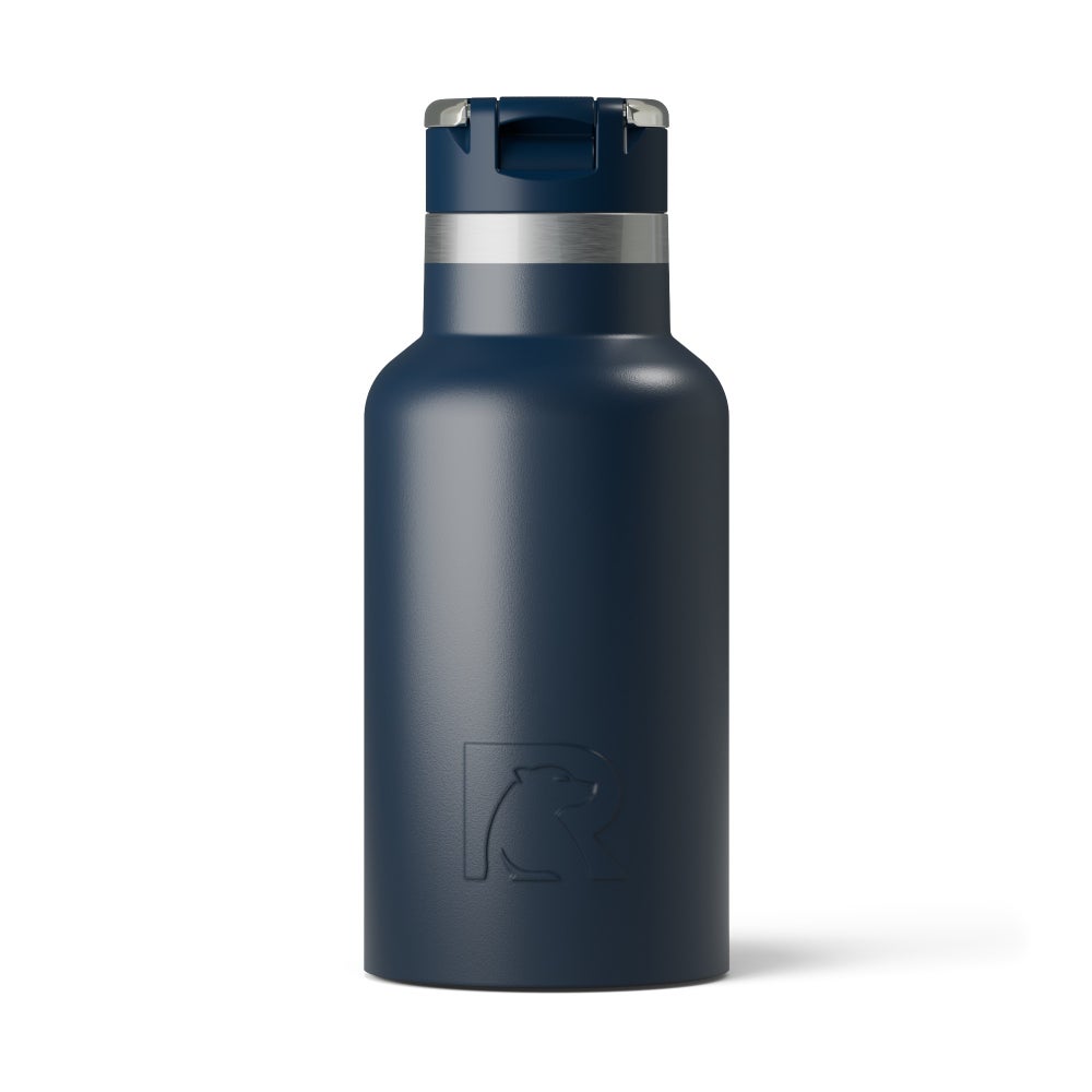 40oz Bottle, Black, Matte
