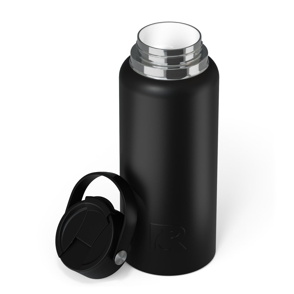 40oz Bottle, Black, Matte