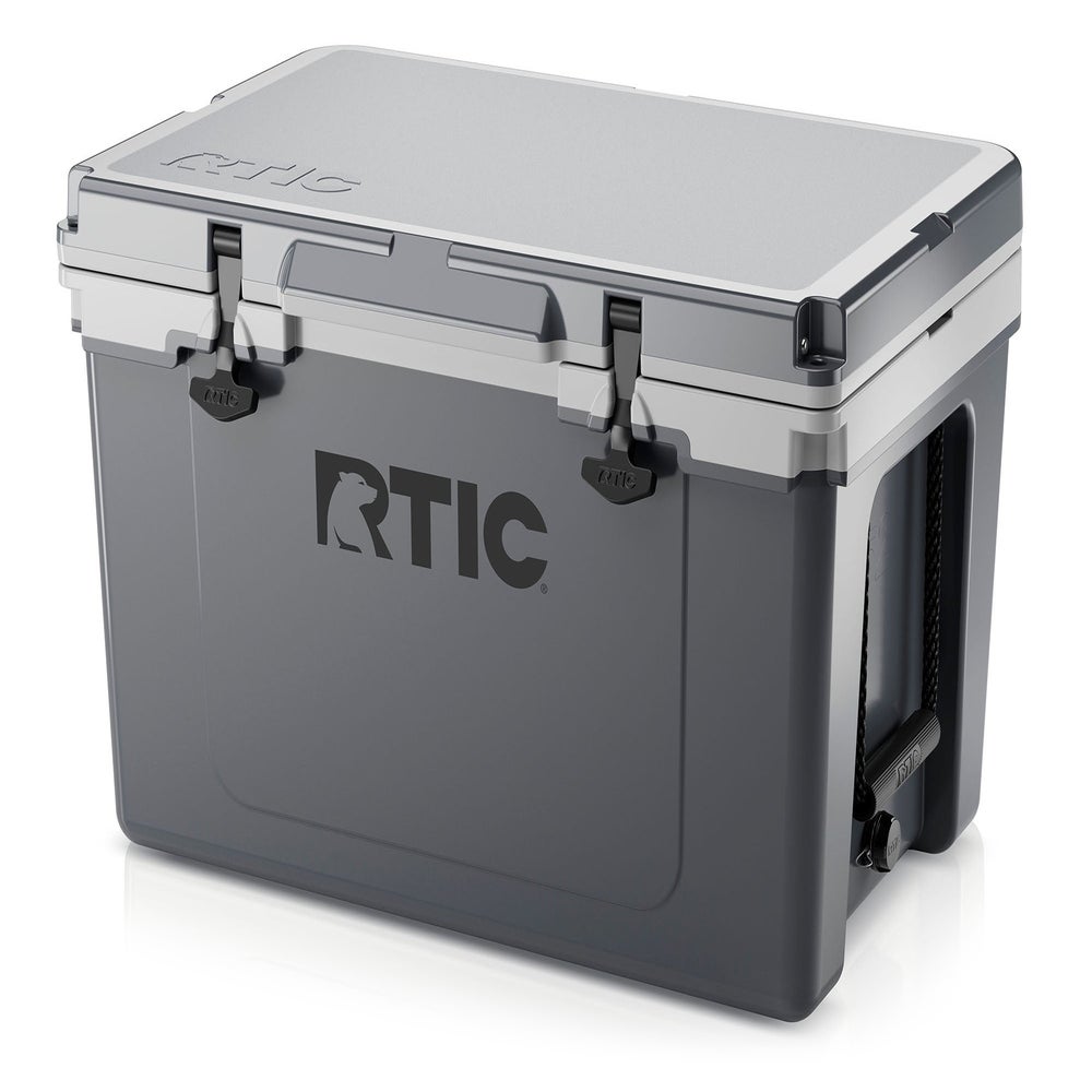 52 QT Ultra-Light Wheeled Cooler, White & Grey