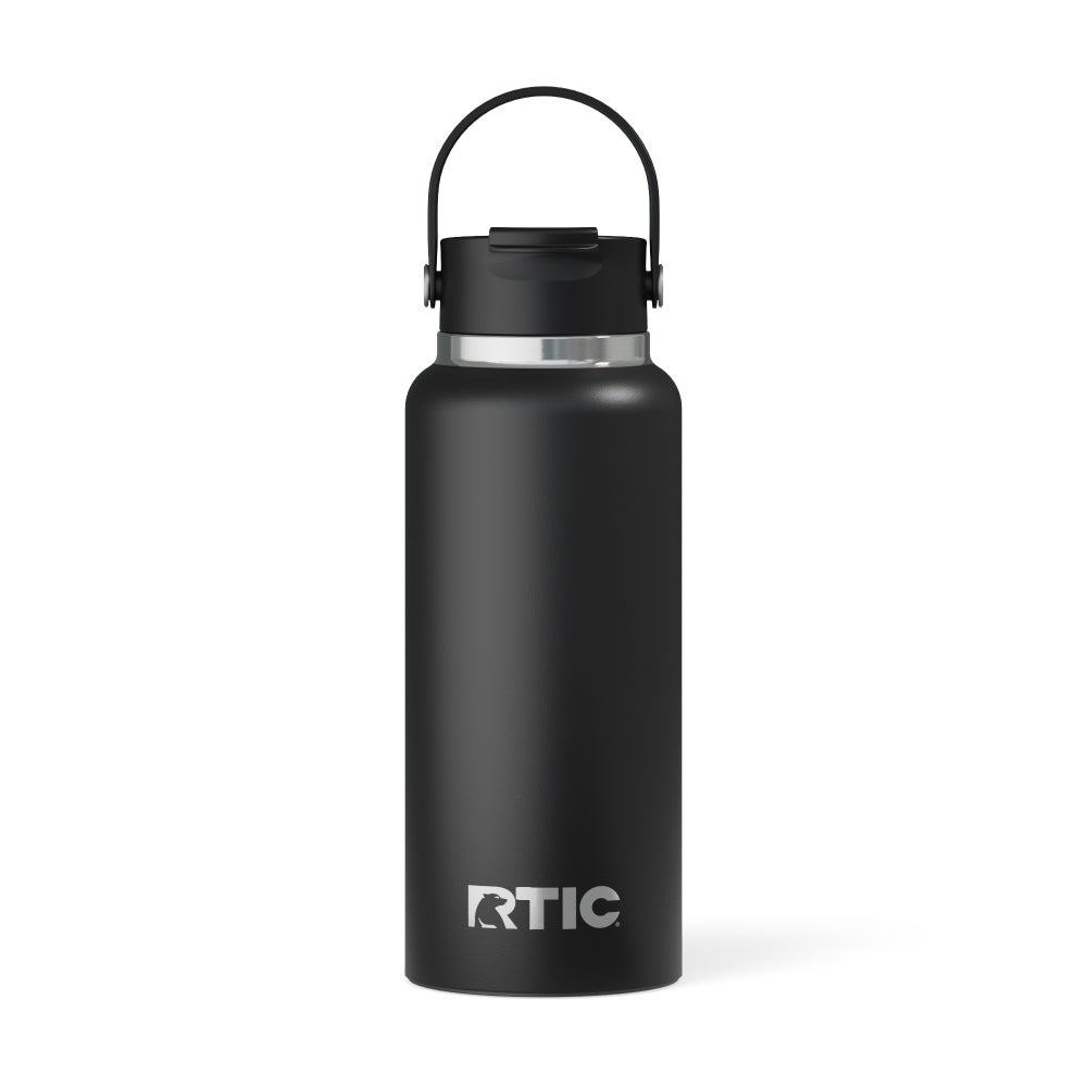 40oz Bottle, Black, Matte