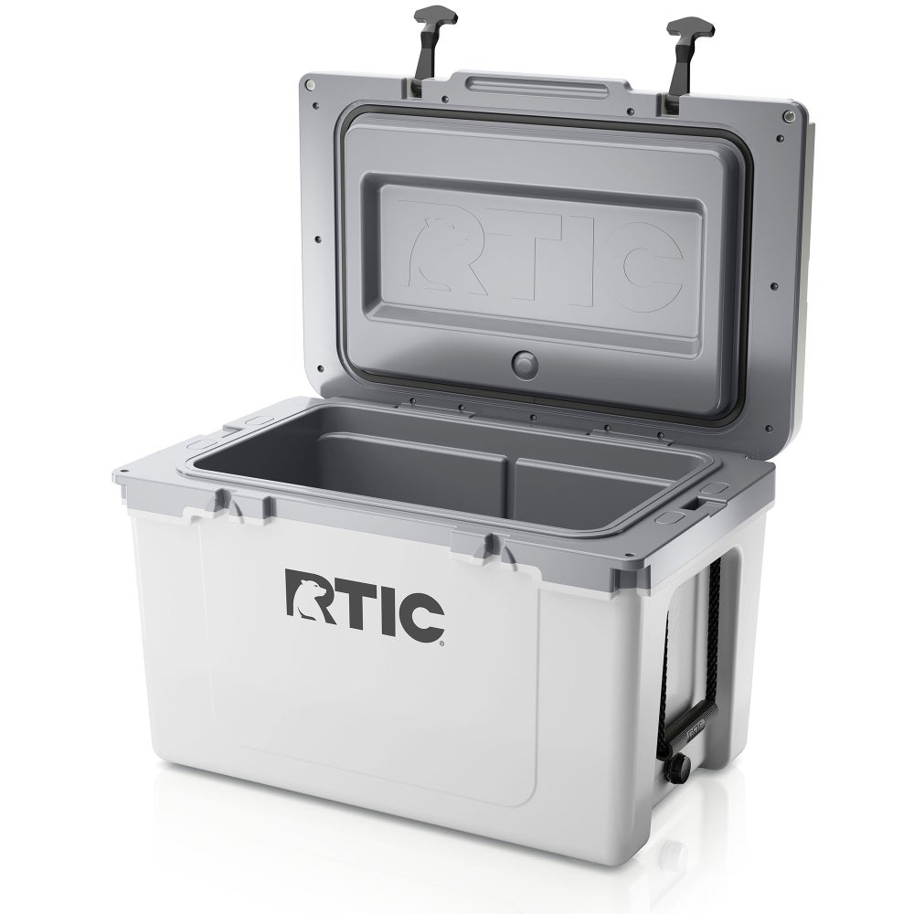 Ice Chest Gray Rtic Cooler RTIC Outdoors 52qt Ultra-Light Wheeled