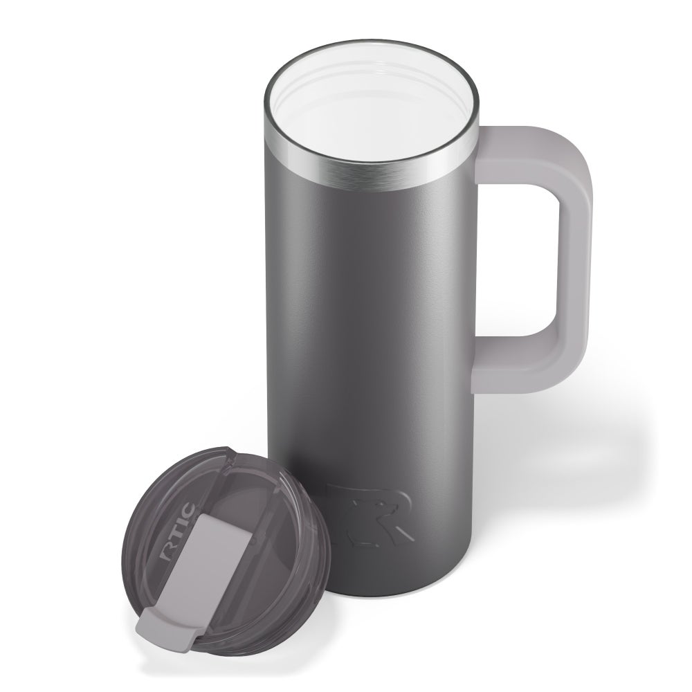 20oz Travel Mug, Black, Matte