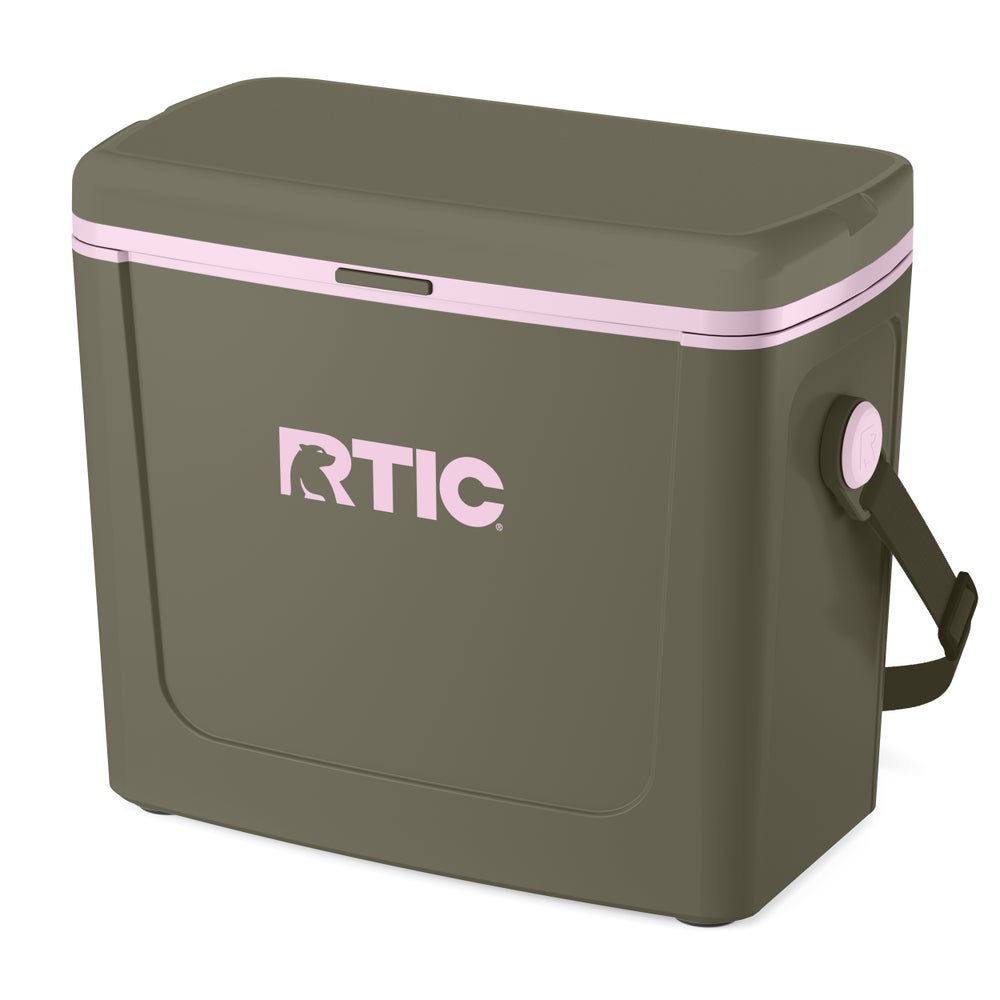 RTIC Outdoors 16 QT Road Trip Cooler, Olive/Pale Pink - $89.10 at RTIC Outdoors