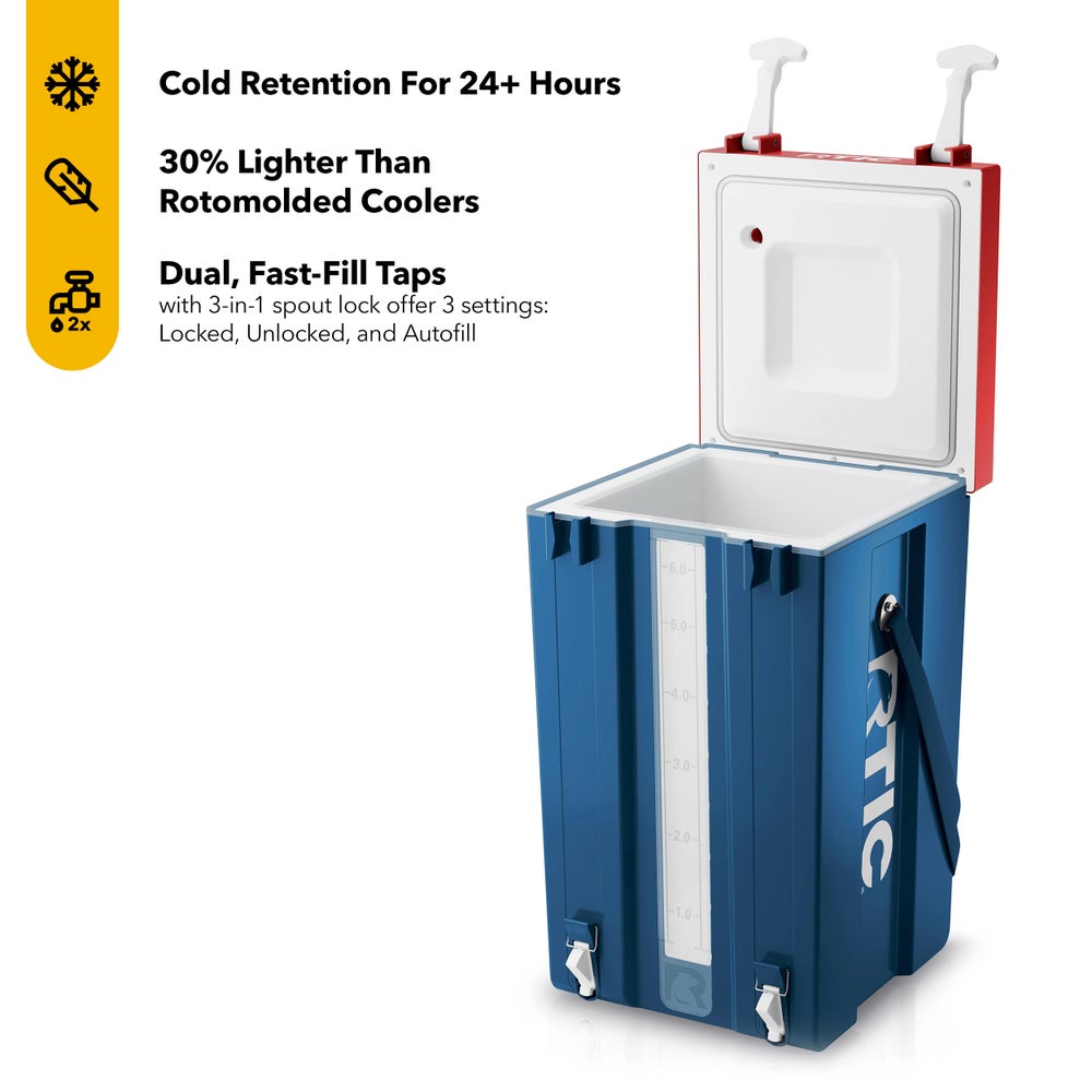 3 Gallon Halftime Water Cooler, Patriot
