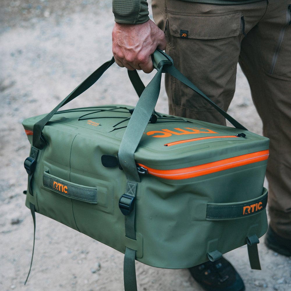 Ultra-Dry Duffle Pack, Olive Orange RTIC