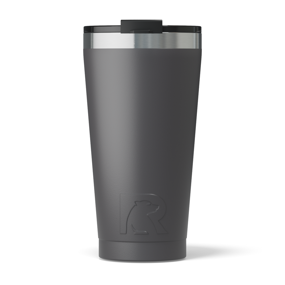 16oz Pint Tumbler, Black, Matte