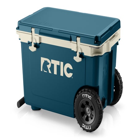 52 QT Ultra-Light Wheeled Cooler, Marine/Canvas