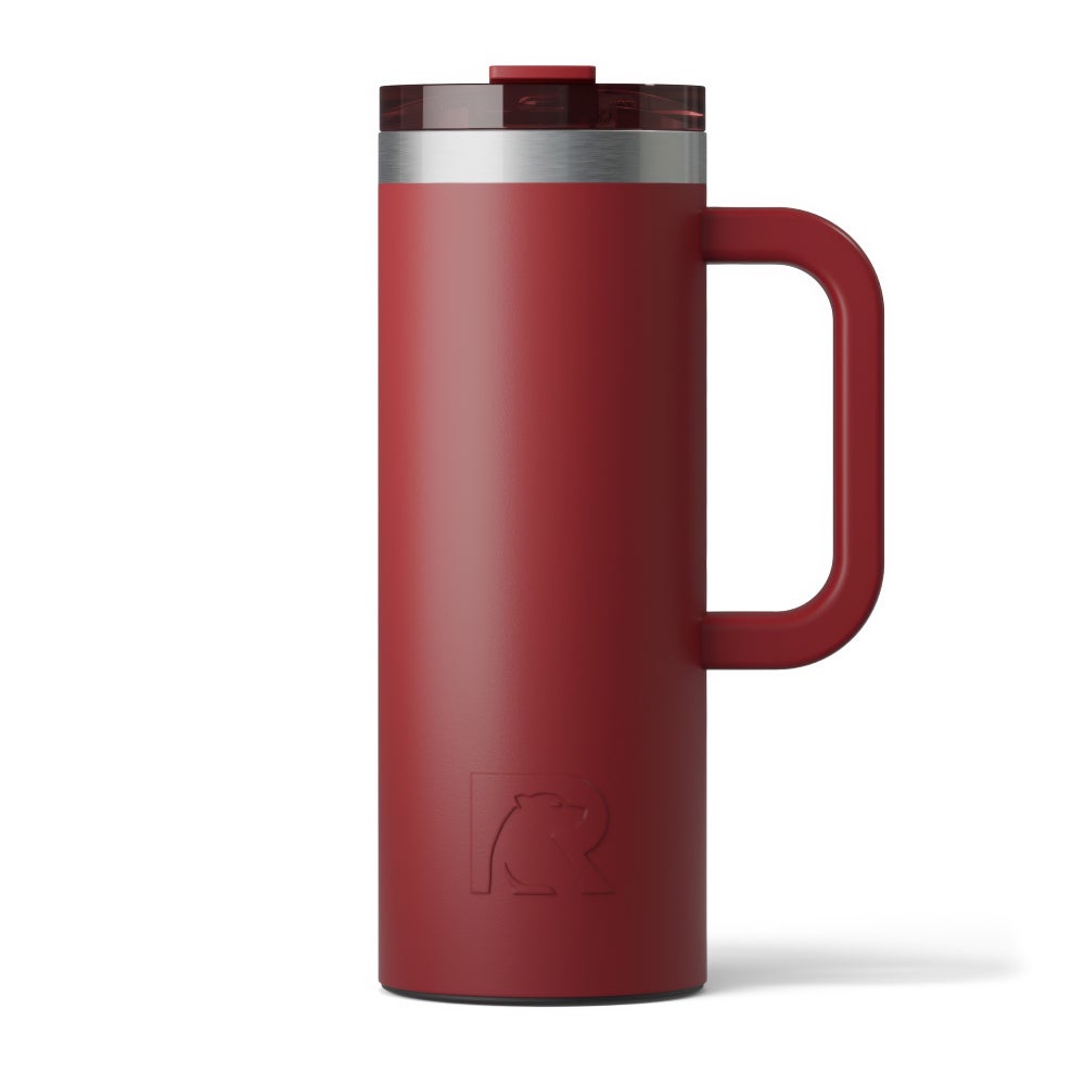 20oz Travel Mug, Black, Matte
