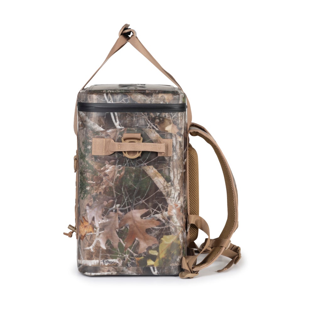 24 Can Backpack Cooler, Blue / Grey