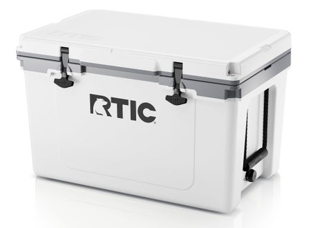 RTIC 52 Quart Ultra-Light Hard Cooler, White Grey