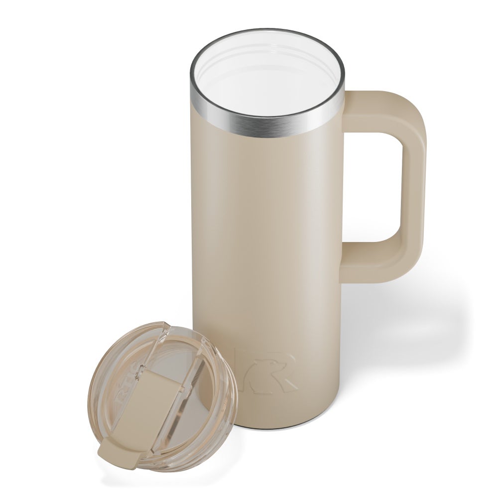 20oz Travel Mug, Black, Matte