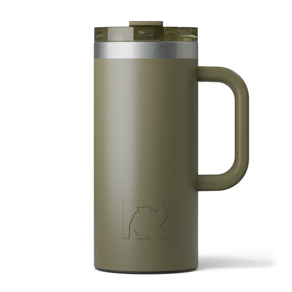 20oz Travel Mug, Black, Matte