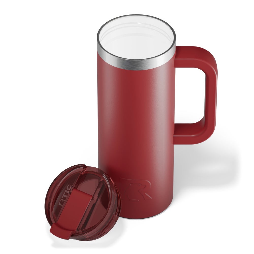 20oz Travel Mug, Black, Matte