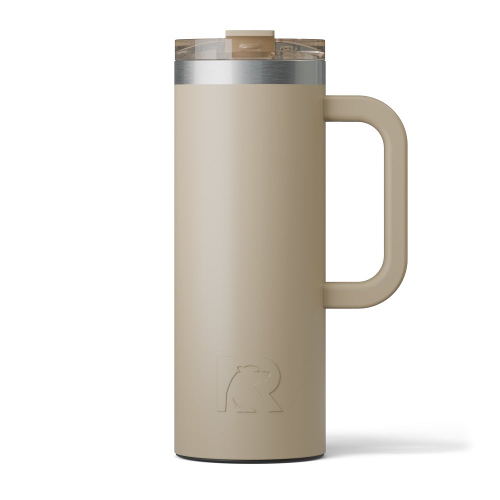 20oz Travel Mug, Black, Matte