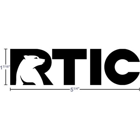 RTIC Logo Cooler Sticker