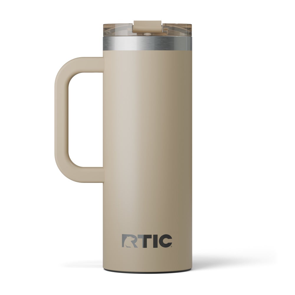 20oz Travel Mug, Black, Matte