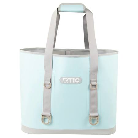 rtic large beach bag seafoam green