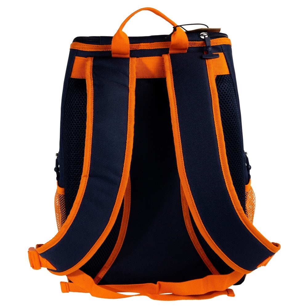 rtic orange backpack cooler