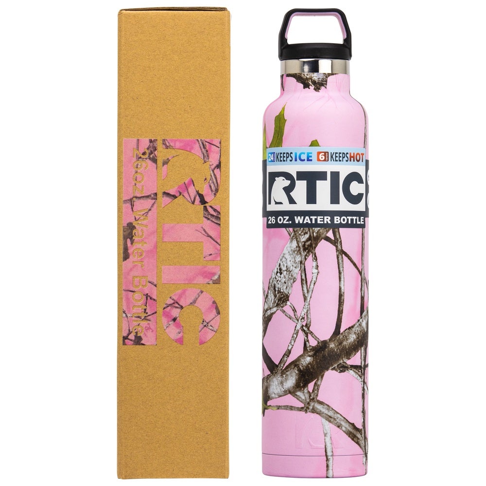 RTIC Water Bottles Stainless Steel, Insulated, and Reusable