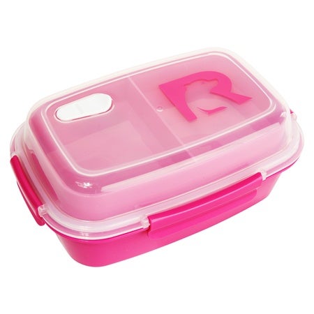 pink lunch containers