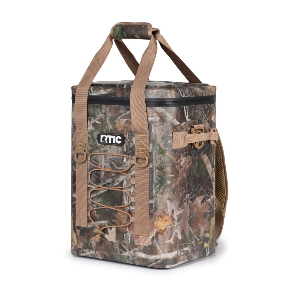 24 Can Backpack Cooler, Blue / Grey