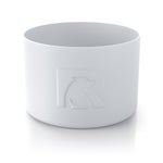 32oz & 40oz Bottle Boot, White - White