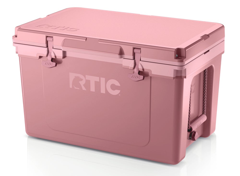 RTIC 52 Quart Ultra-Light Hard Cooler, Snapdragon, Lightweight, Heavy Duty Rope Handles, T-Latch Closure