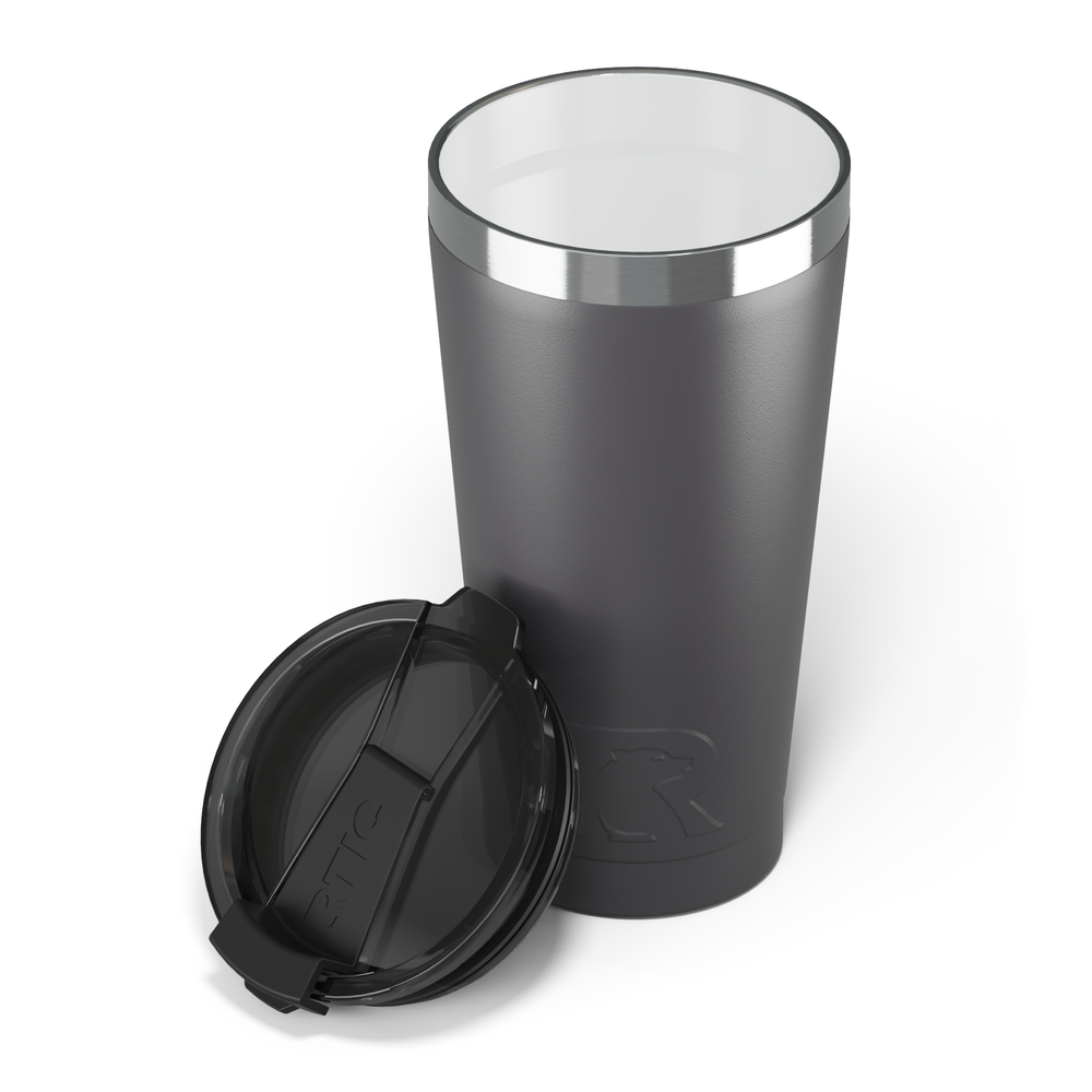 16oz Pint Tumbler, Black, Matte