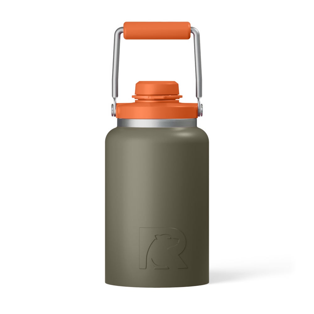 Half Gallon Jug, Olive, Matte