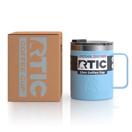 rtic double wall vacuum insulated 12oz coffee cup