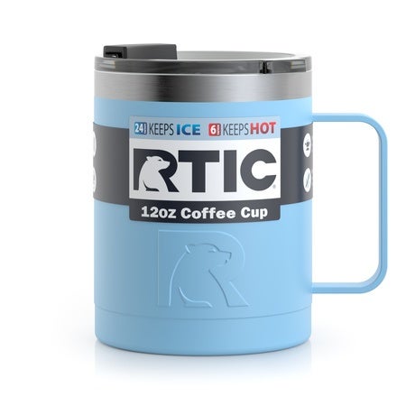 rtic double wall vacuum insulated 12oz coffee cup