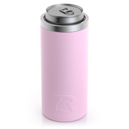 Download 12oz Skinny Can, Flamingo, Matte | RTIC Yellowimages Mockups