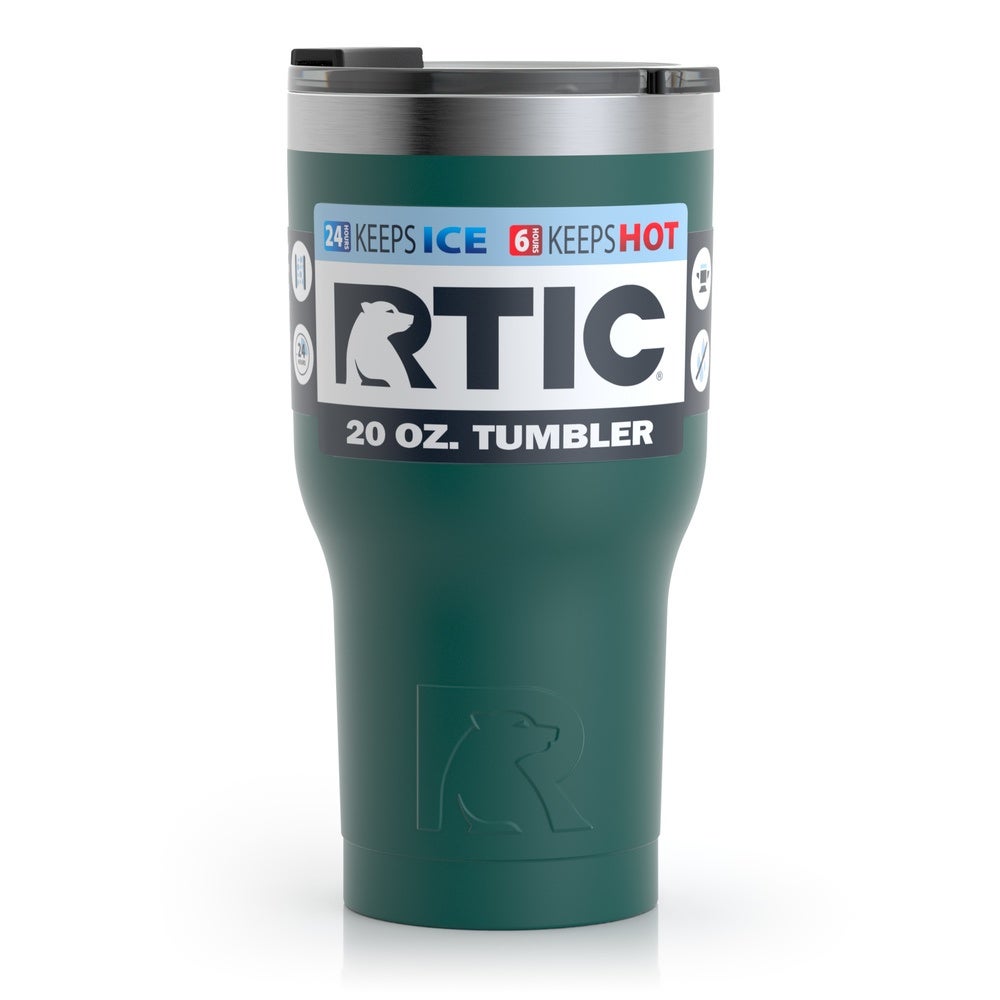 20oz Tumbler, Forest Green, Matte, Case of 48 RTIC