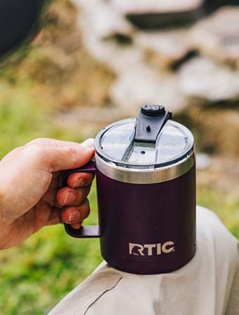 RTIC Coffee Mug: 6 Hrs Hot, 24 Hrs Cold, Ceramic-Lined | RTIC