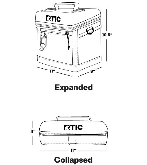Everyday Cooler: Collapsible Cooler | RTIC
