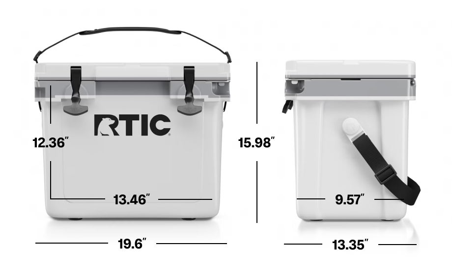 22 QT Ultra-Light dimensions
