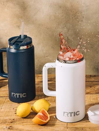 RTIC 64 oz Road Trip Tumbler: All-Day Cold & Fresh Taste